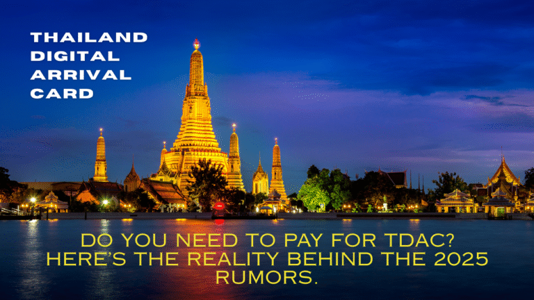 tdac fee thailand
