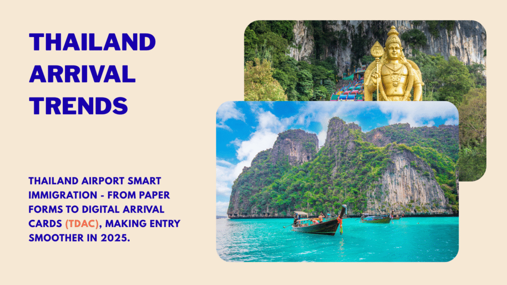 Thailand arrival Trends 2025