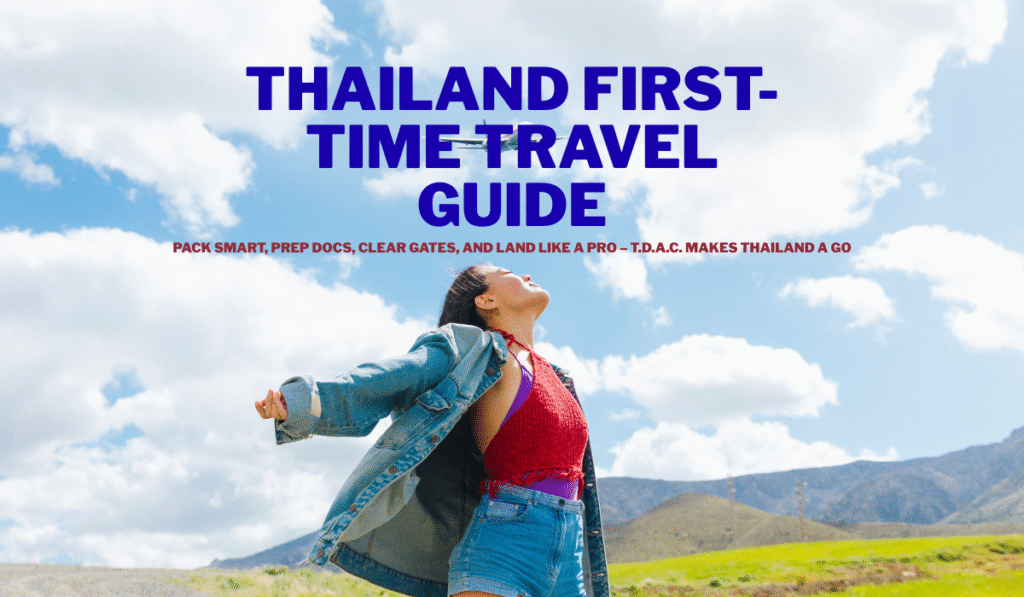 TDAC Thailand Arrival Card for First-Time Travel 