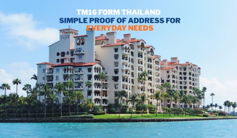 TM16 Form Thailand
